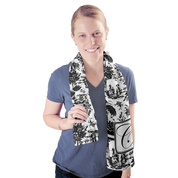 Toile Sport Towel - Exercise use - Model