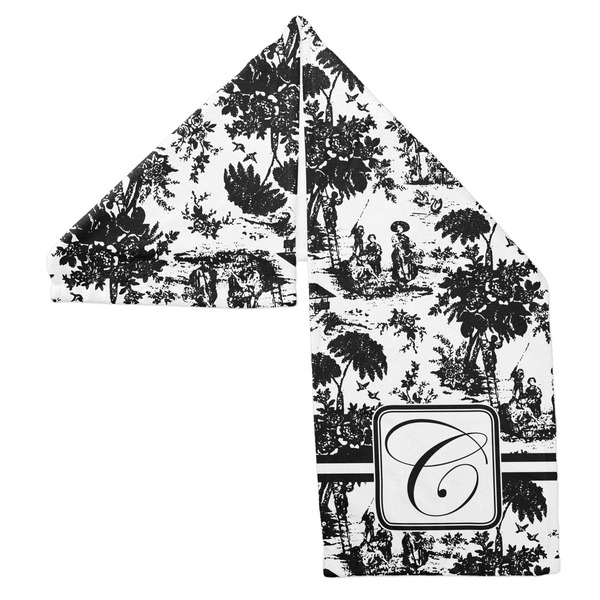 Toile Sports Towel Folded - Both Sides Showing