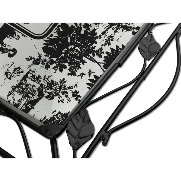 Toile Square Trivet - Detail