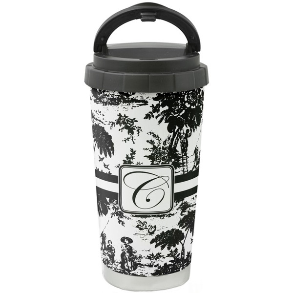 Custom Toile Stainless Steel Coffee Tumbler (Personalized)