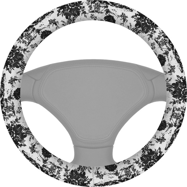 Custom Toile Steering Wheel Cover
