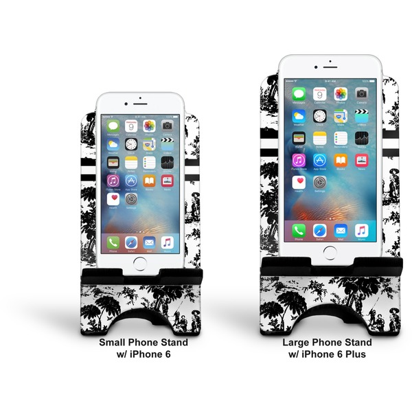 Toile Stylized Phone Stand - Comparison