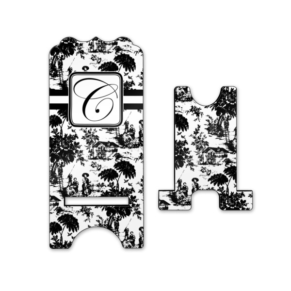Toile Stylized Phone Stand - Front & Back - Small