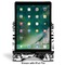 Toile Stylized Tablet Stand - Front with ipad