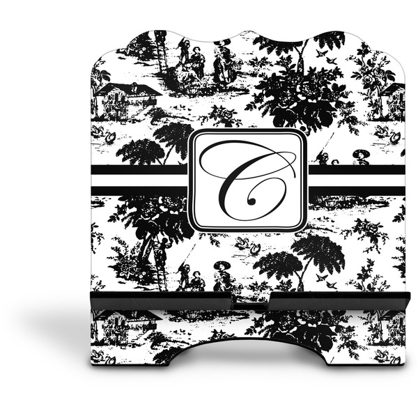 Toile Stylized Tablet Stand - Front without iPad