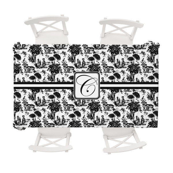 Custom Toile Tablecloth - 58"x102" (Personalized)