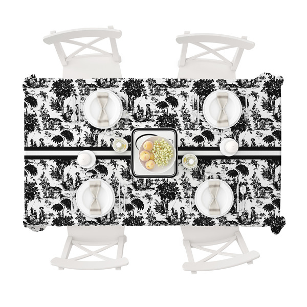 Toile Tablecloths (58"x102") - TOP VIEW