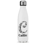 Toile Water Bottle - 17 oz. - Stainless Steel - Full Color Printing (Personalized)