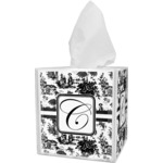Toile Tissue Box Cover (Personalized)