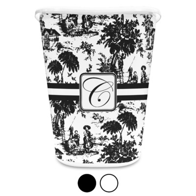 Toile Waste Basket (Personalized)