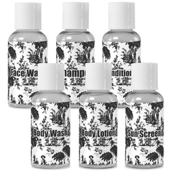 Toile Travel Bottles (Personalized)