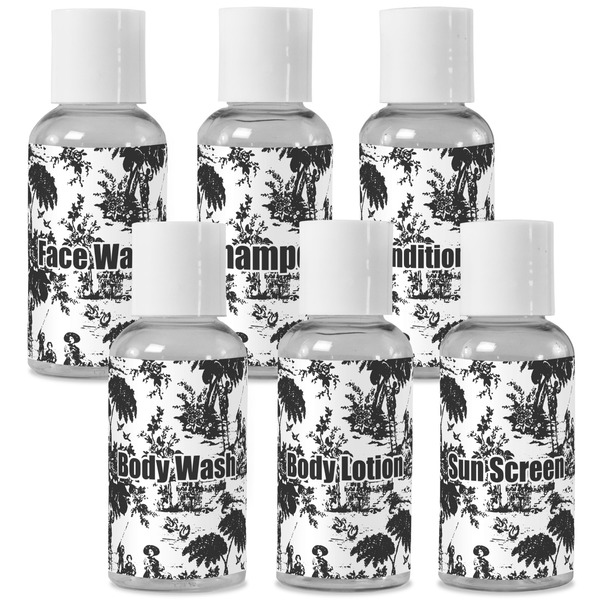 Custom Toile Travel Bottles (Personalized)