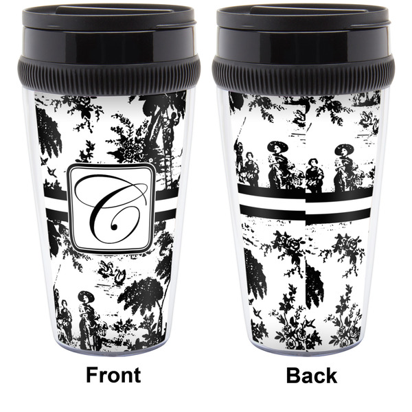 Toile Travel Mug Approval (Personalized)