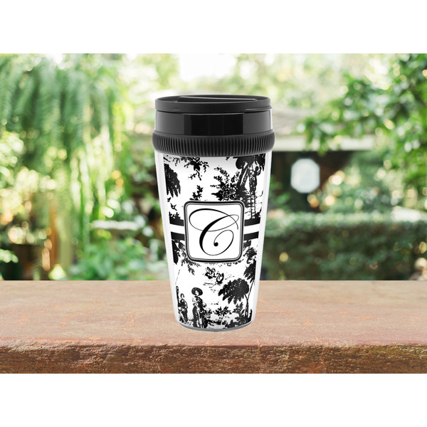 Toile Travel Mug Lifestyle (Personalized)