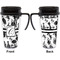 Toile Travel Mug with Black Handle - Approval