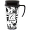 Toile Acrylic Travel Mug with Handle (Personalized)