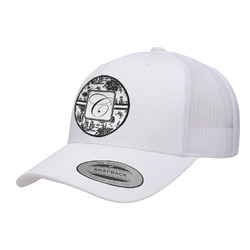 Toile Trucker Hat - White (Personalized)