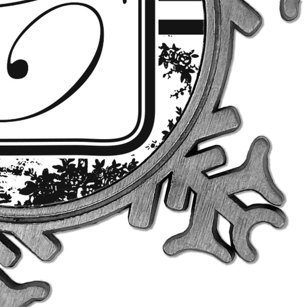 Toile Vintage Snowflake - Detail