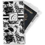 Toile Travel Document Holder
