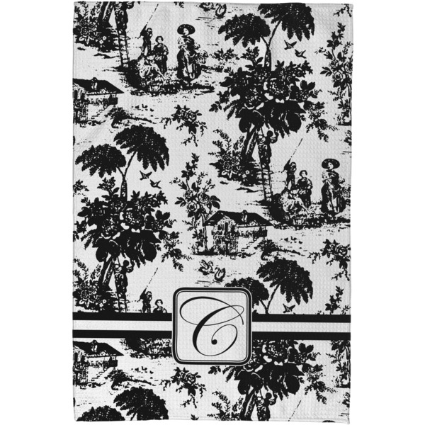 Toile Waffle Weave Towel - Full Color Print - Approval Image