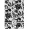 Toile Waffle Weave Towel - Full Color Print - Approval Image