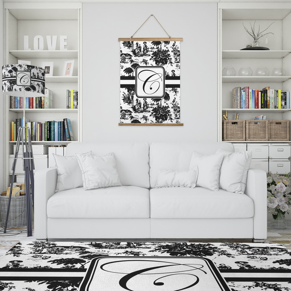 Toile Wall Hanging Tapestry - Portrait - IN CONTEXT