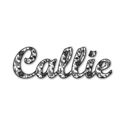 Toile Name/Text Decal - Custom Sizes (Personalized)
