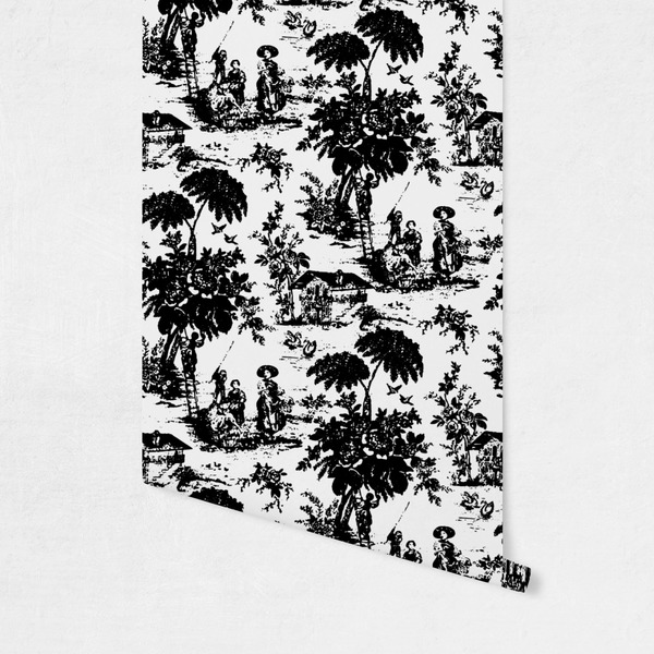 Toile Wallpaper on Wall