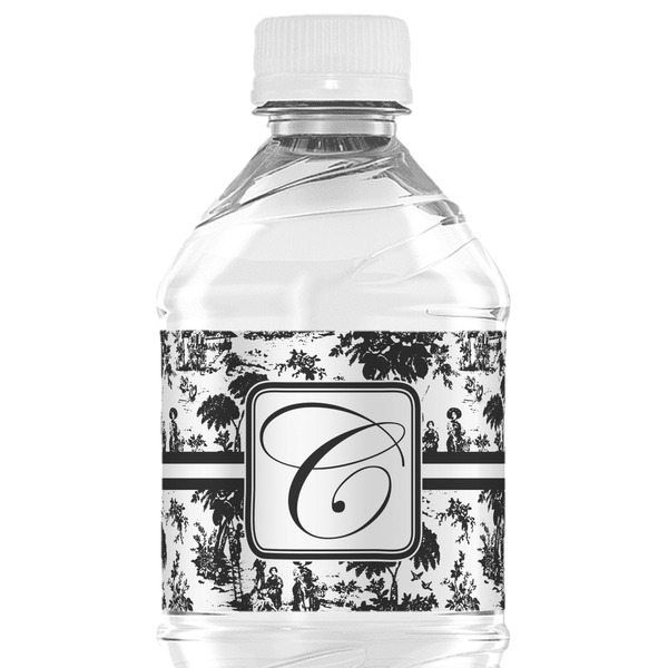 Custom Toile Water Bottle Labels - Custom Sized (Personalized)