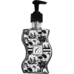 Toile Wave Bottle Soap / Lotion Dispenser (Personalized)