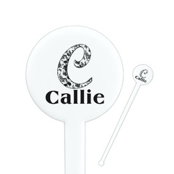 Toile Round Plastic Stir Sticks (Personalized)