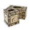 Toile Wood Tissue Box Covers - Parent/Main