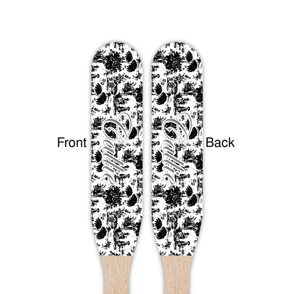 Toile Wooden Food Pick - Paddle - Double Sided - Front & Back