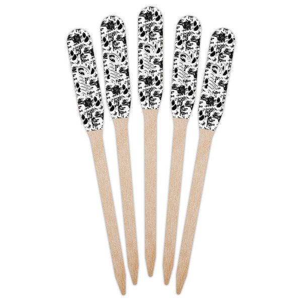 Toile Wooden Food Pick - Paddle - Fan View