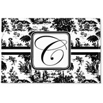 Toile Woven Mat (Personalized)