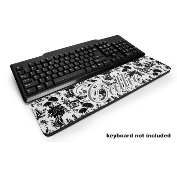 Custom Toile Keyboard Wrist Rest (Personalized)