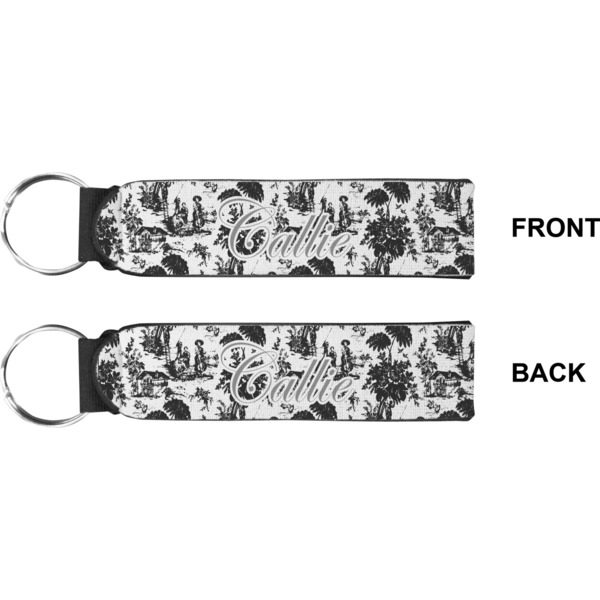 Toile Wristlet (Front + Back)