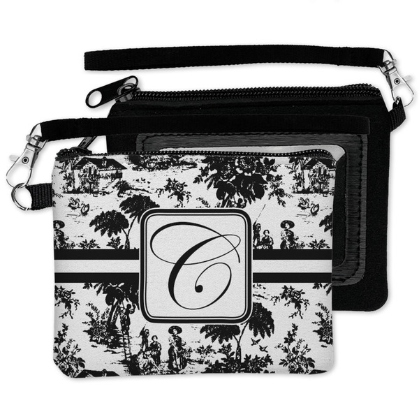 Toile Wristlet ID Cases - MAIN
