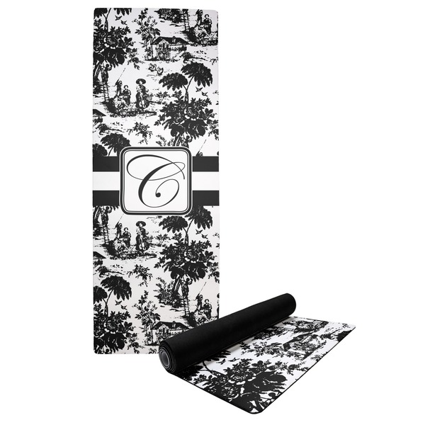 Custom Toile Yoga Mat (Personalized)