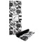 Toile Yoga Mat with Black Rubber Back Full Print View