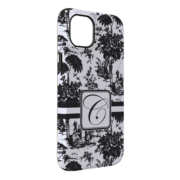 Custom Toile iPhone Case - Rubber Lined - iPhone 14 Pro Max (Personalized)