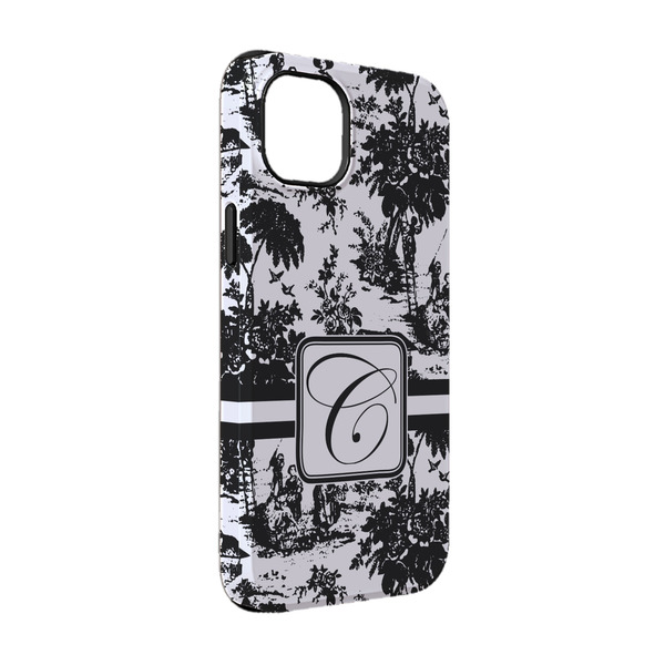 Custom Toile iPhone Case - Rubber Lined - iPhone 14 Pro (Personalized)