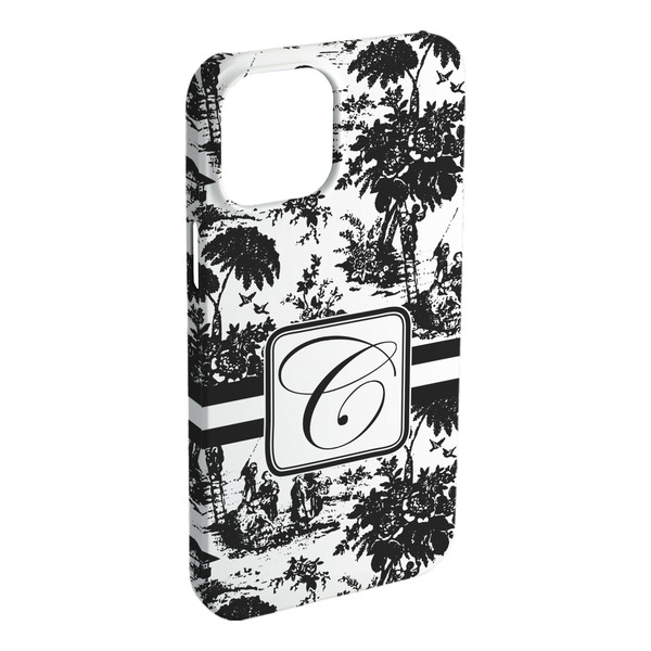 Custom Toile iPhone Case - Plastic - iPhone 15 Plus (Personalized)