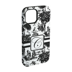 Toile iPhone Case - Rubber Lined - iPhone 15 (Personalized)