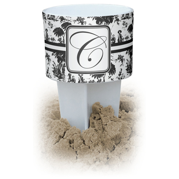 Custom Toile Beach Spiker Drink Holder (Personalized)