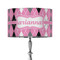 Argyle 12" Drum Lamp Shade - Fabric (Personalized)