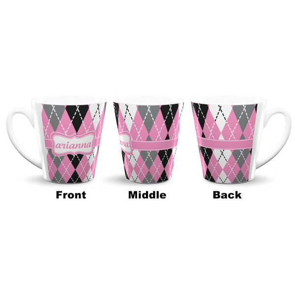 Argyle 12 Oz Latte Mug - Approval