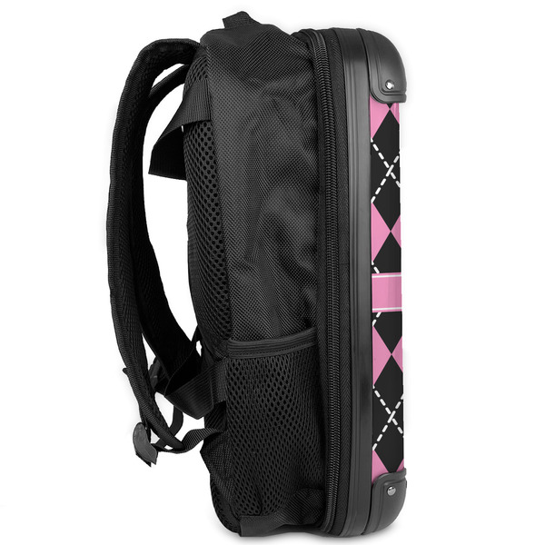 Argyle 13" Hard Shell Backpacks - Side View