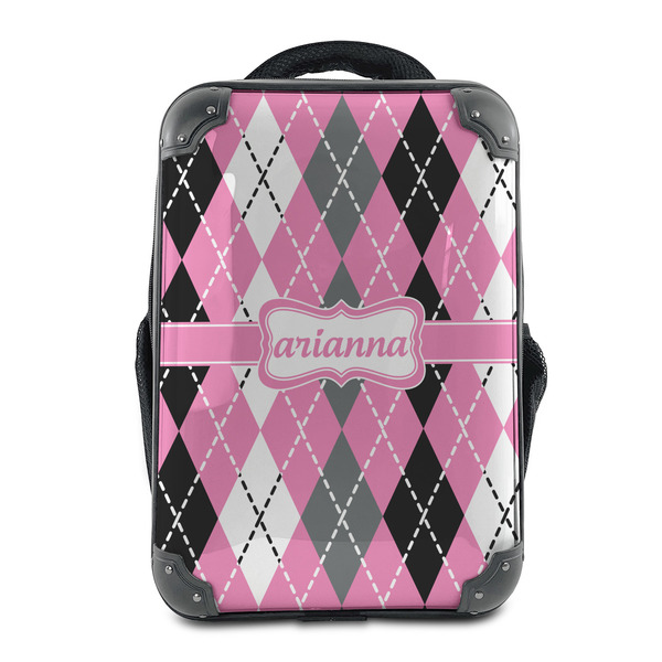 Custom Argyle 15" Hard Shell Backpack (Personalized)