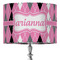 Argyle 16" Drum Lampshade - ON STAND (Fabric)